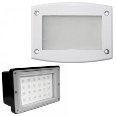 Φωτιστικό Χωνευτό Ορθογώνιο LED 1.4W 230V 3100K Θερμό Φως Αλουμινίου Λευκό 9674 IP54